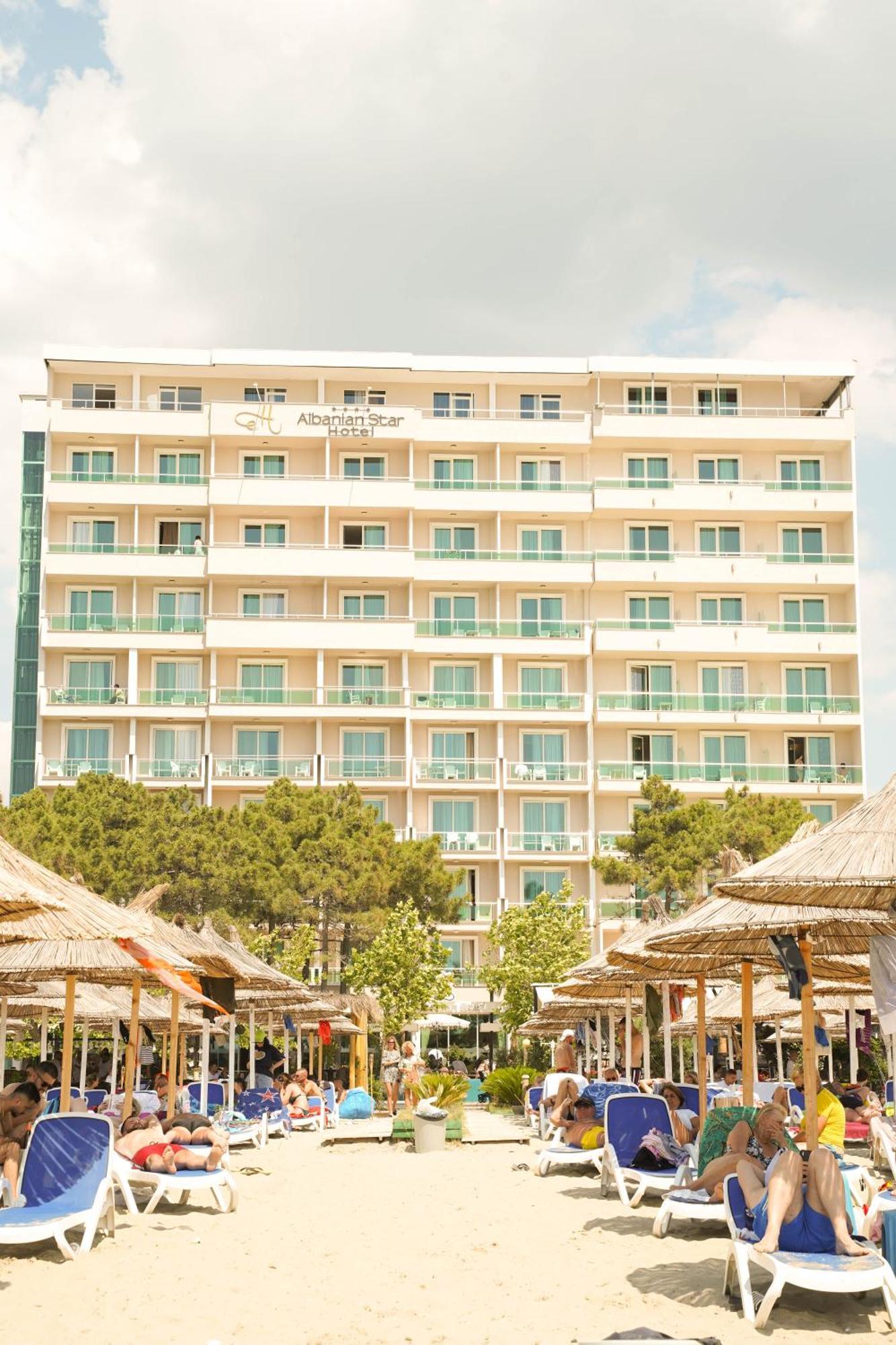Albanian Star Hotel Durrës Buitenkant foto